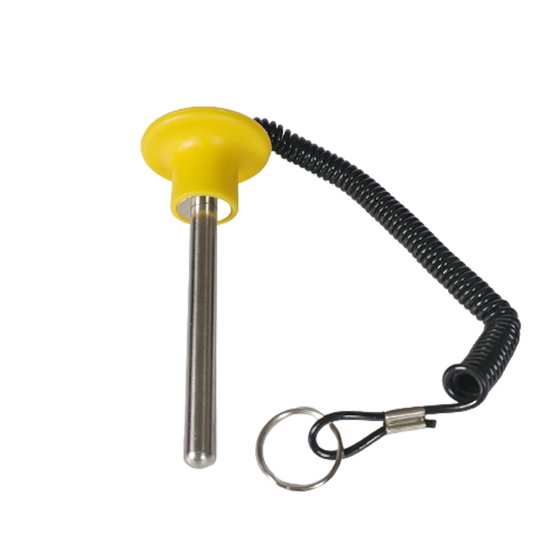 M10 Plastic Magnetic Weight Stack Pin with lanyard lock 7549