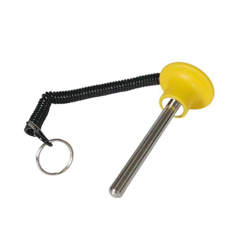 M10 Plastic Magnetic Weight Stack Pin with lanyard lock 7549
