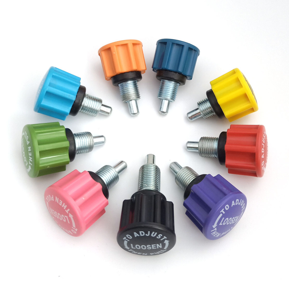 5/16" *M16 Thread Release Pop Pin Knob,Black #7670