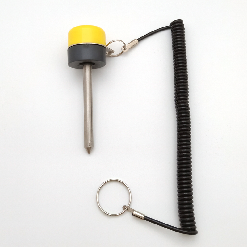 5/16" M8 Technogym pin with lanyard locking Selector Pin #7775