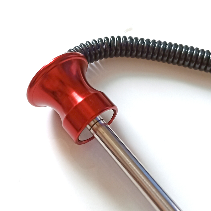 M10 Aluminum Magnetic Weight Stack Pin with lanyard lock 7562