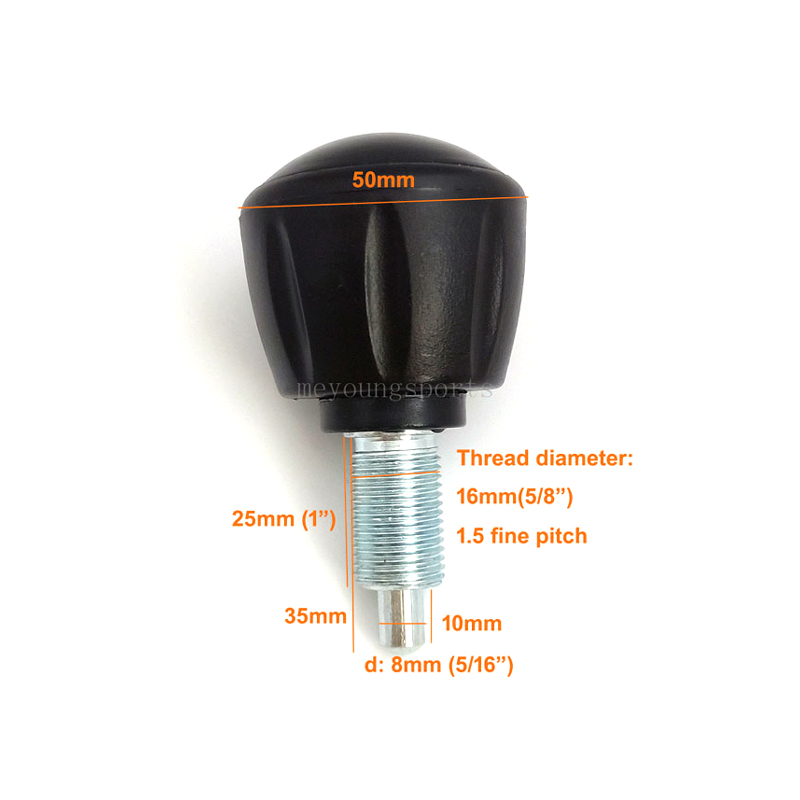 M16*25L Adjustment Level Handle Pop Pin Knob #7032