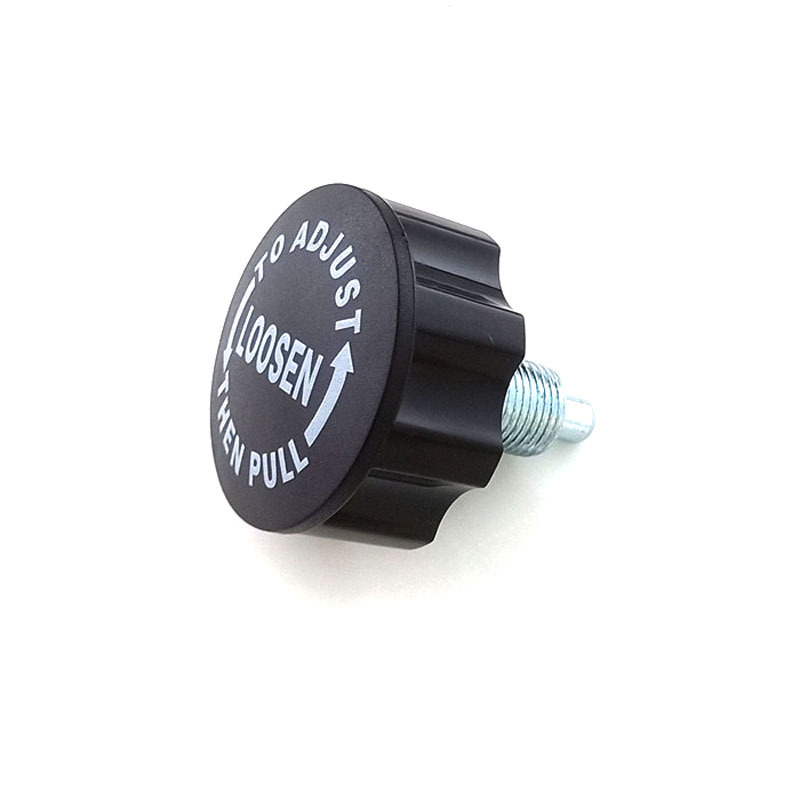 5/16&quot; *M16 Thread Release Pop Pin Knob,Black #7682