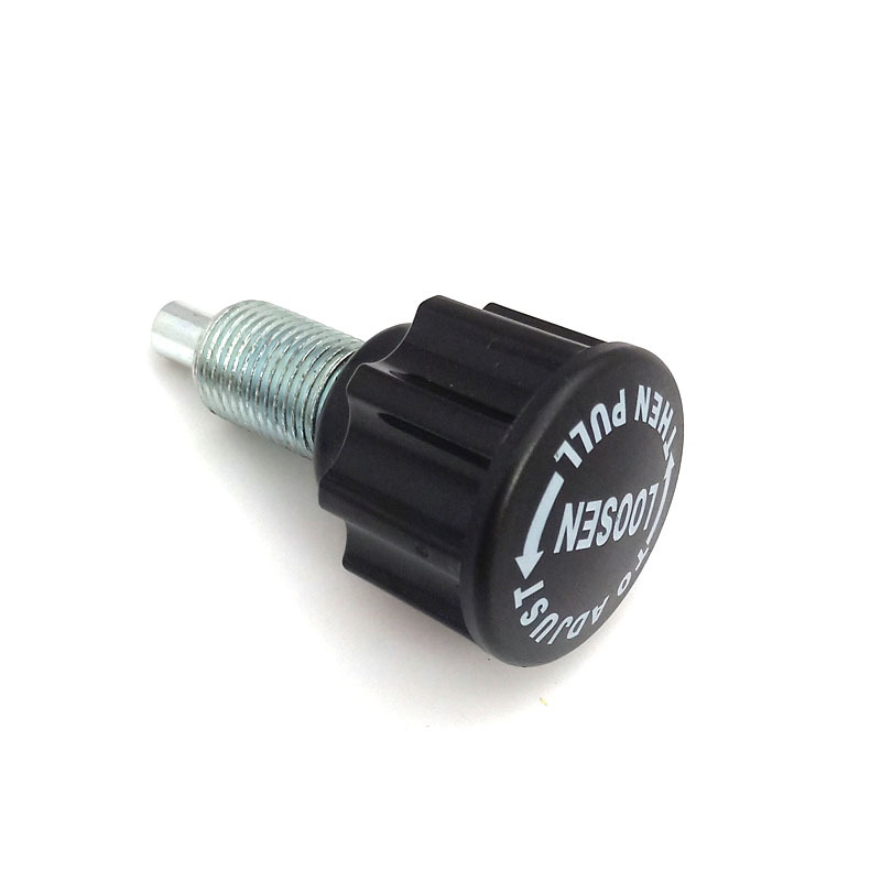 5/16" *M16 Thread Release Pop Pin Knob,Black #7670-B