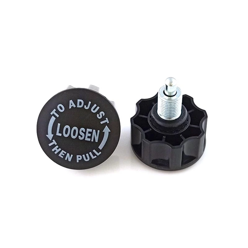 5/16" *M16 Thread Release Pop Pin Knob,Black #7682