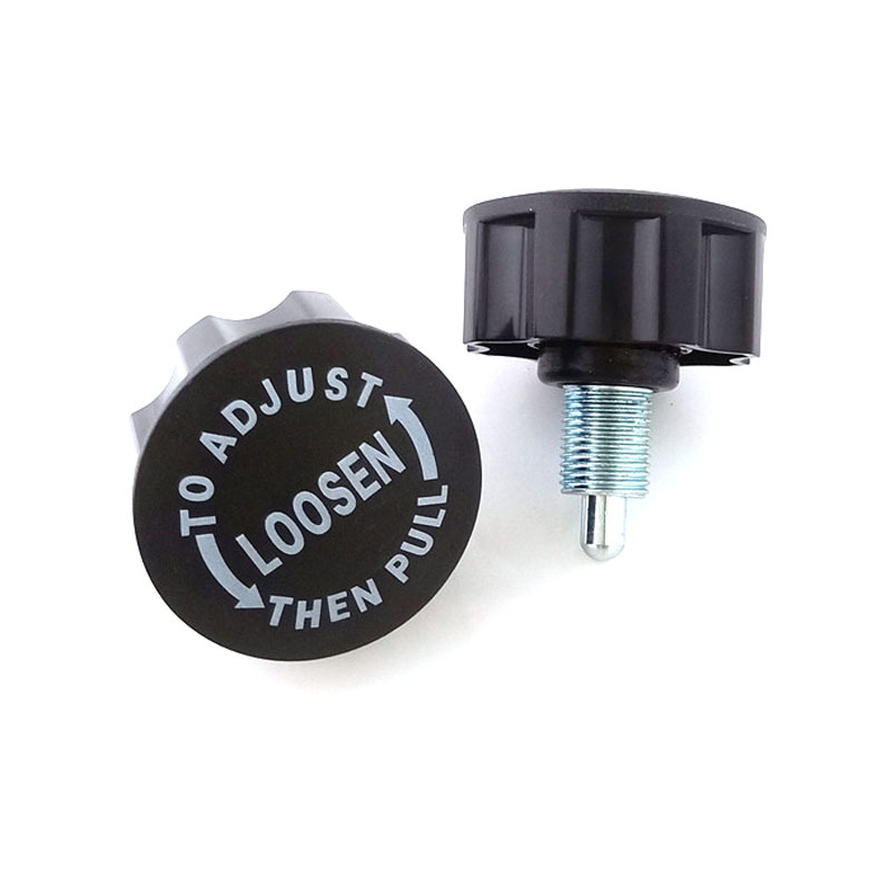 5/16" *M16 Thread Release Pop Pin Knob,Black #7682