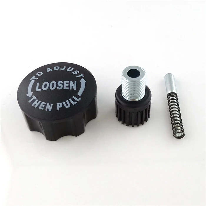 5/16" *M16 Thread Release Pop Pin Knob,Black #7682