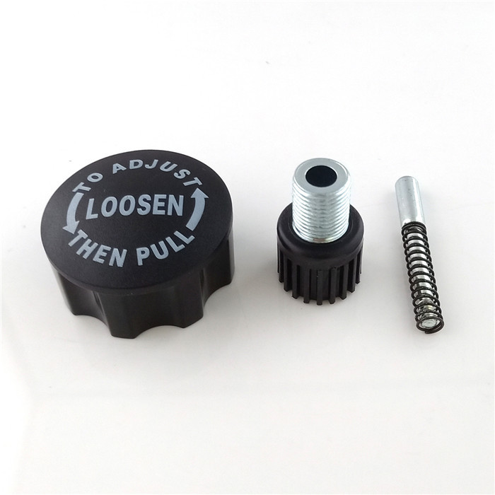 5/16" *M16 Thread Release Pop Pin Knob,Black #7682