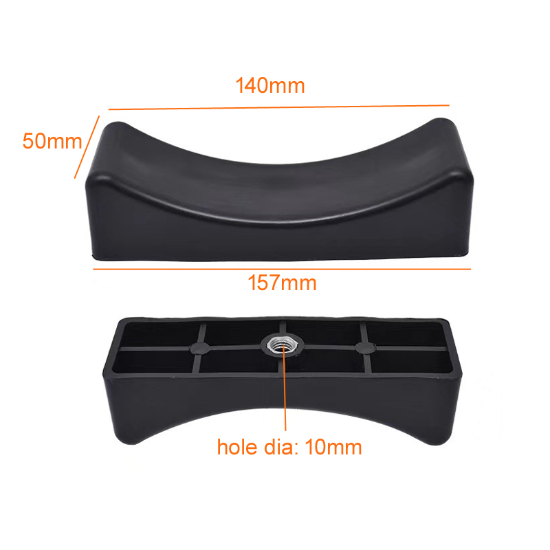 Plastic Dumbbell Saddle, L140*E157*W50*d10 #7574