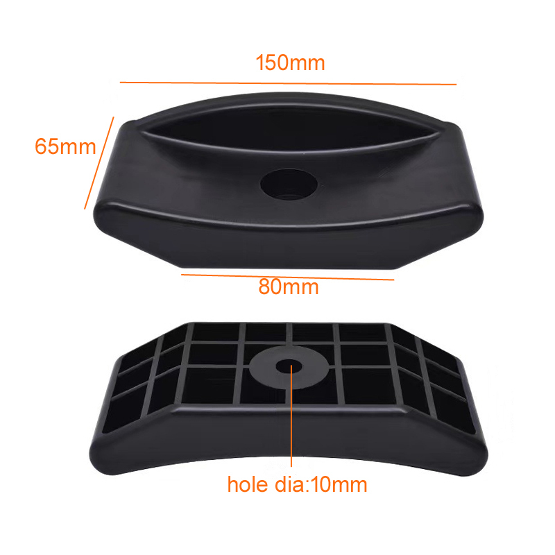 Plastic Dumbbell Saddle, L150*L80*W65*D10 #6357