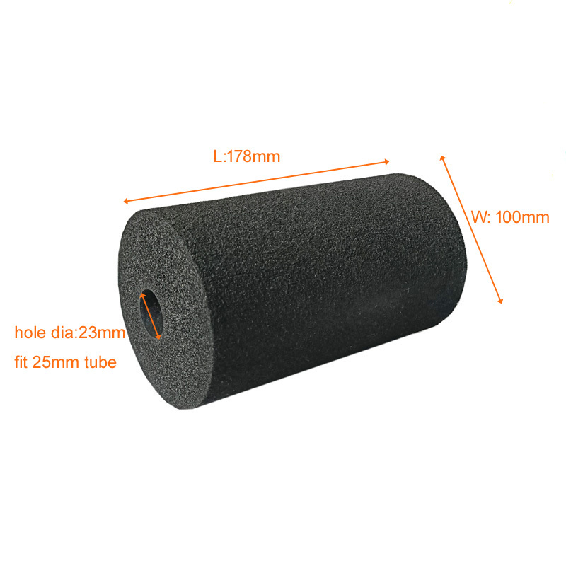 Foam roller fit 25mm (1")tube,100*178mm
