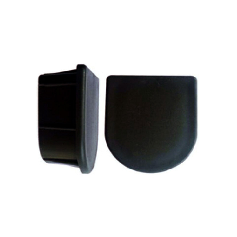 D shape Plastic End Plug- 40*50 #7237