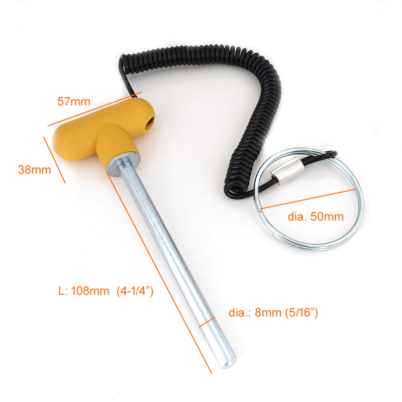 Selector Pop Pin-5/16" (M8)*108L  #7776