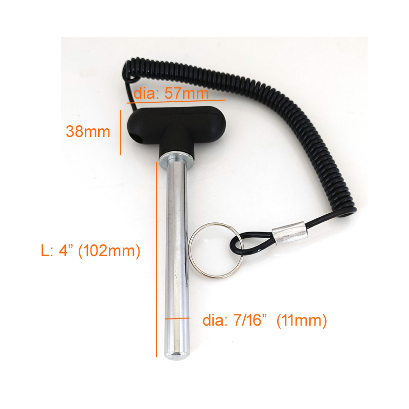 Replace magnetic weight stack pin for Life fitness- d11mm*102L  #7769