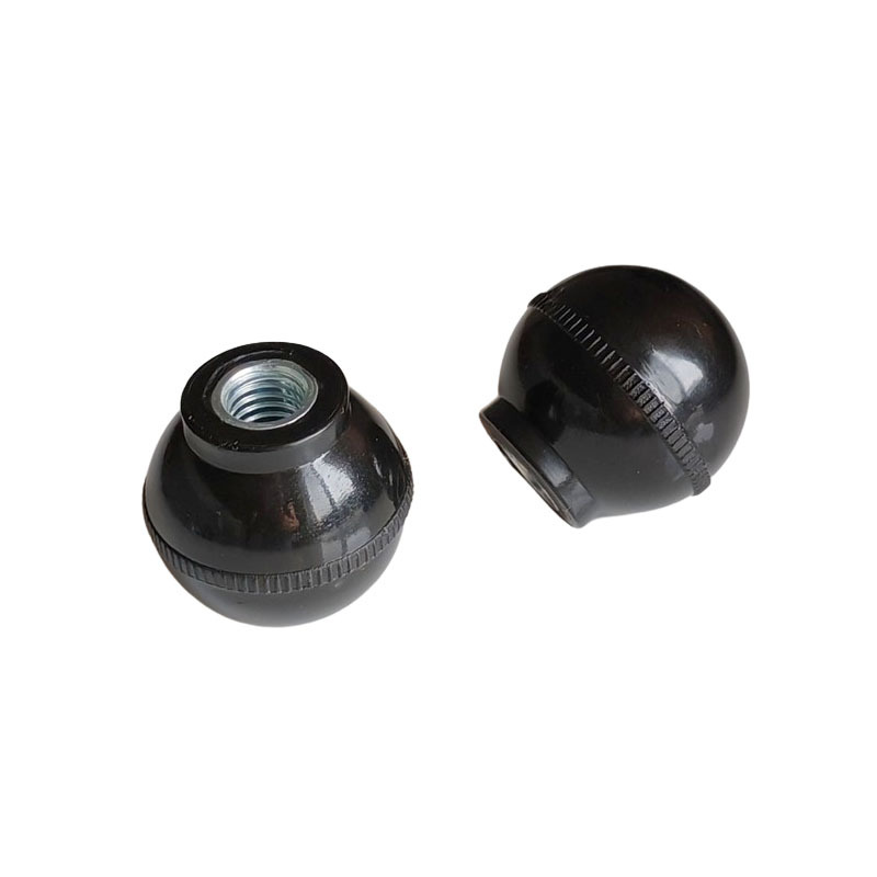 Plastic ball knob for selector pin dia 28mm,M8 (5/16") fine thread  #4070