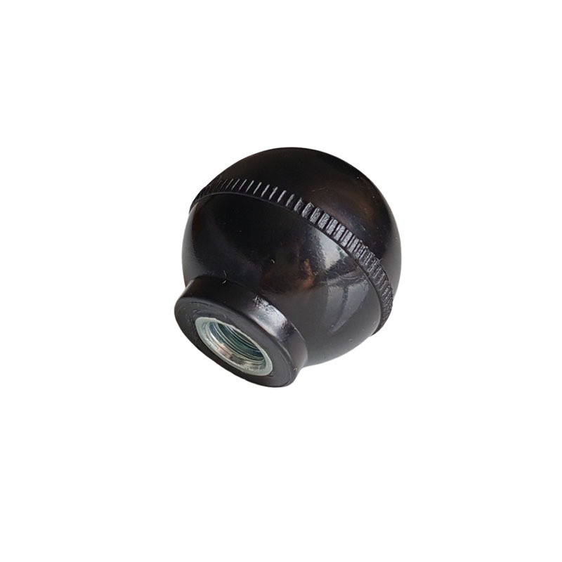 Plastic ball knob for selector pin dia 28mm,M8 (5/16") fine thread  #4070