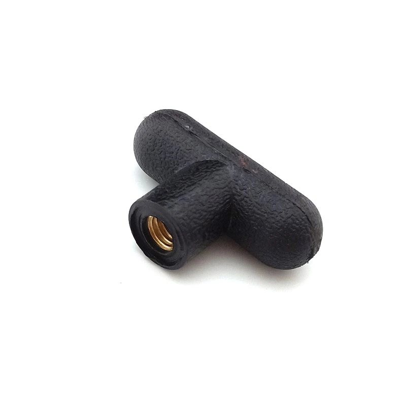 T- Handle knob for selector pin dia 57mm,M8 (5/16")  M10, 3/8" fine thread  #7660