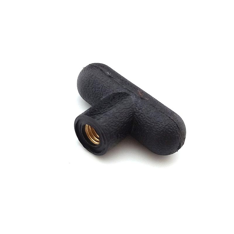 T- Handle knob for selector pin dia 57mm,M8 (5/16")  M10, 3/8" fine thread  #7660