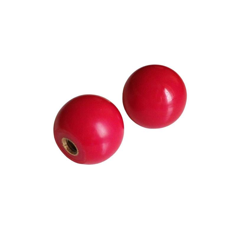 Plastic ball knob,Dia 1" thread size M6 #6729