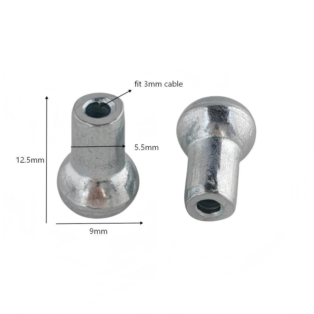 Shank Ball Fit 3mm Gym Cable Wire 5012-D