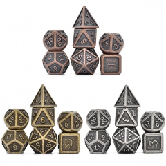 Barrel Ancient Metal dice（Enamel）