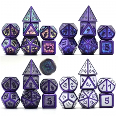 Dark Blue Electrophoresis Powder Metal dice（Enamel）