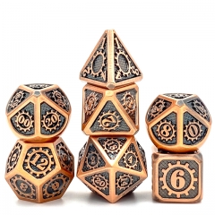 Colorful Metal Dice(Gearwheel) with Metal Box