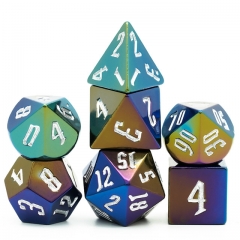 Colorful Electroplating Dice