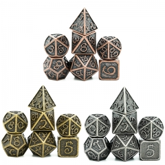 Font Barrel Metal Dice（Clouds Dragon）with Metal Box