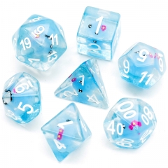 Blue Octopus Dice