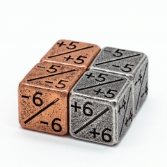 D6 Metal Dice (Counters)