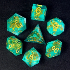 Handmade Flower Dice（Orlaya grandiflora (L.) Hoffm）