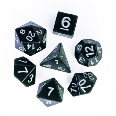 Monochrome Imitation Jade Dice