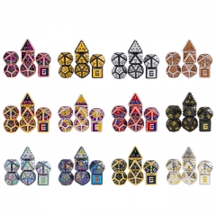 Colorful Metal Dice（Rivet）