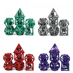 Hollow  Metal DND Dice（Dragon）