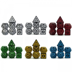 Acrylic Pattern Dice（Window Lattice）