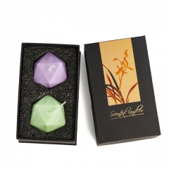 2Pcs 55mm Candle Dice with Carton Packaging