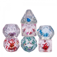 Resin Random Liquid Dice