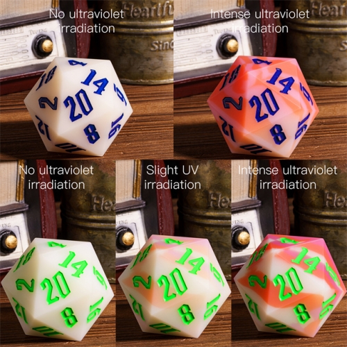 Silicone 55mm D20（Color change under UV light）