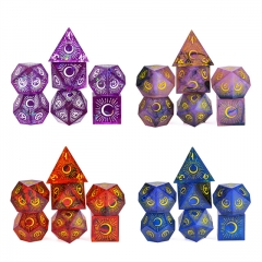 Handmade Pattern Dice（Rising Moon）