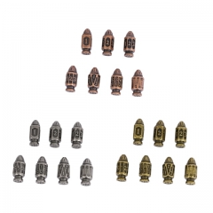 Barrel Plating Metal Dice (Bullet)