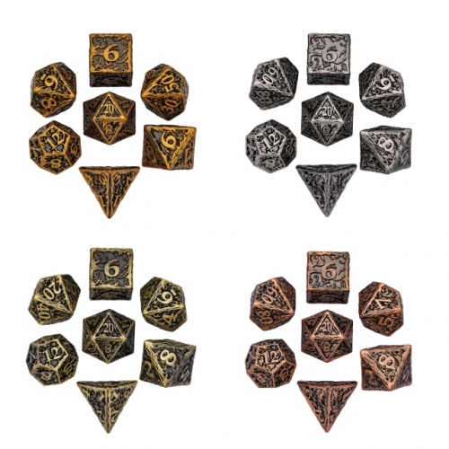 Ancient Metal Pattern Dice（Druid）