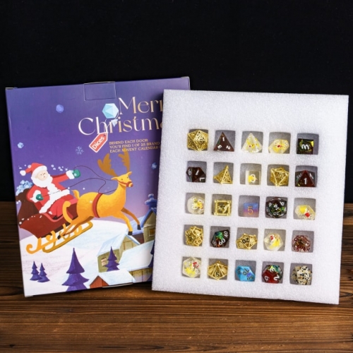 Christmas  Advent Calendar Dice