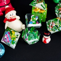 Handmade Christmas Sharp Dice