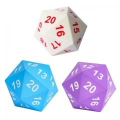 80mm D20 Jumbo Foam Dice