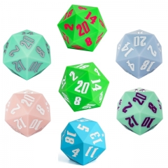 Silicone 55mm D20 Dice