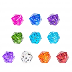 Handmade D20 Dice (30mm Brick Veneer)