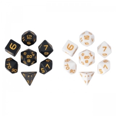 Resin Imitation Marble Dice