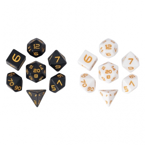 Resin Imitation Marble Dice