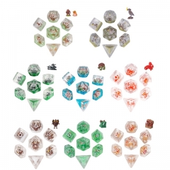 Resin Filled Dice (DND Demon Series)